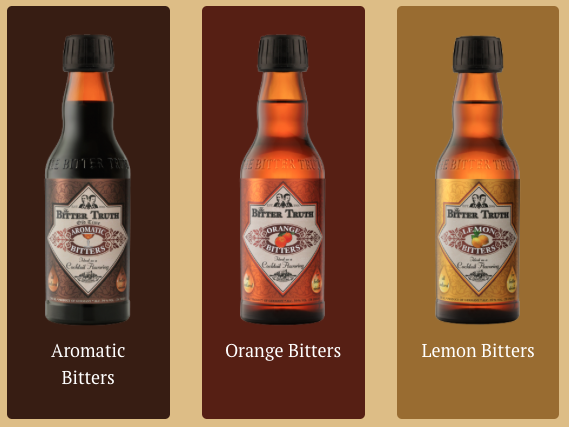 The Bitter Truth First Three Products TASTE Cocktails